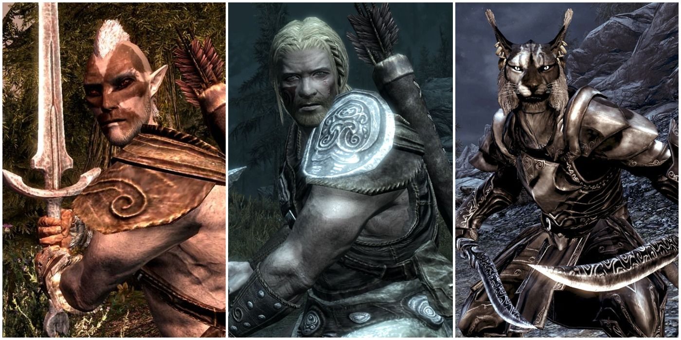 Skyrim The 5 Best 5 Worst Races To Play As A Pure Warrior