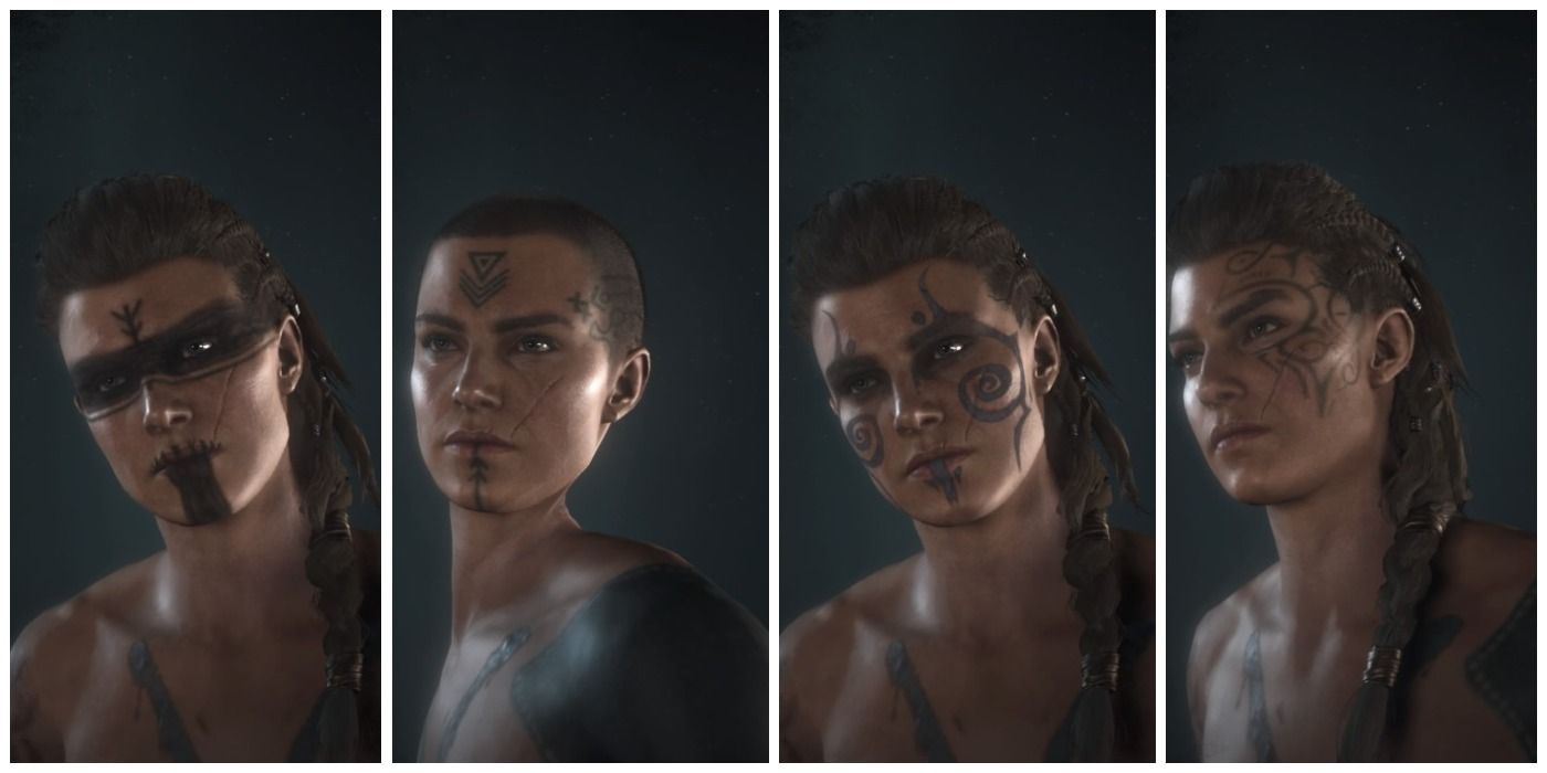 Assassin's Creed Valhalla: 10 Best Face Tattoos, Ranked