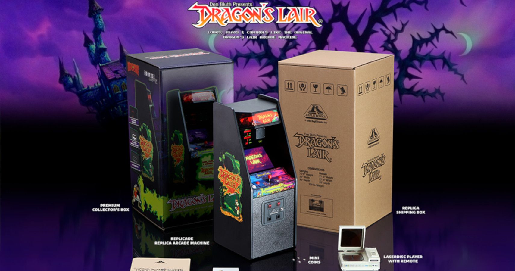 Dragon S Lair Replicade Review A Flawless Replica Of An Incredible Game