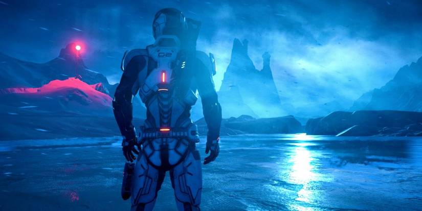 Mass Effect: Andromeda screenshot from Rider Watching the Storm.