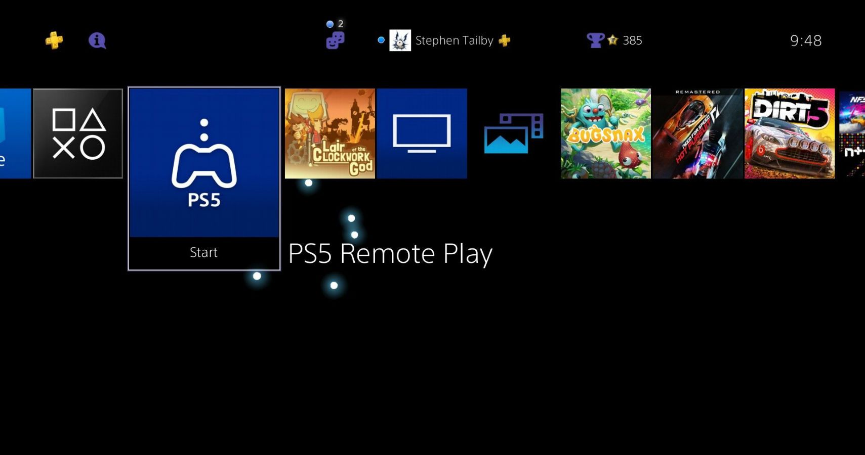 A PS5 Remote Play App Has Been Added To PS4's UI - meyoke.com