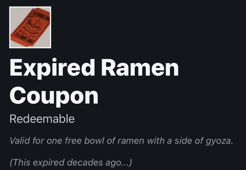 What Are The Expired Ramen Coupons For