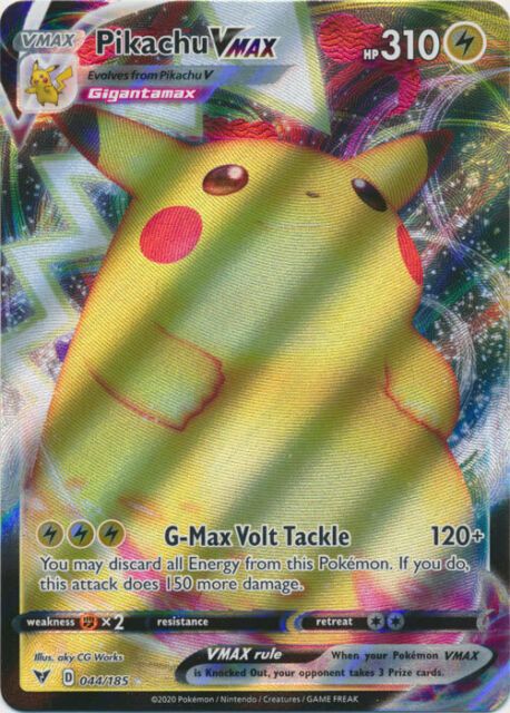 vmax pikachu rainbow rare