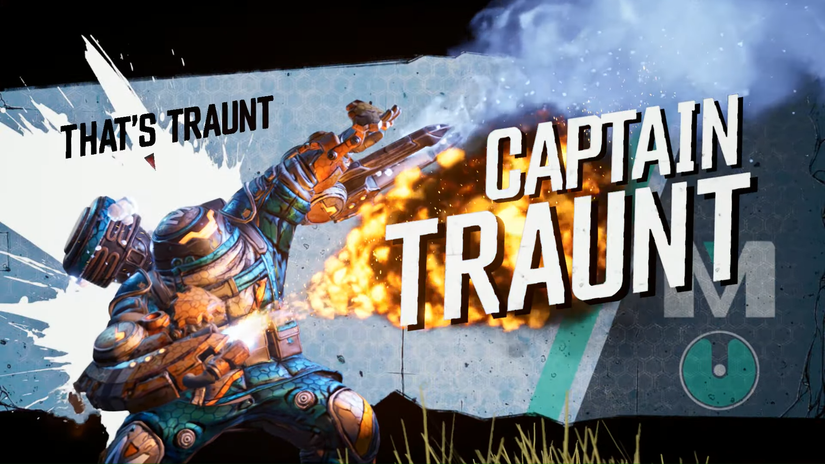 Captain Traunt Borderlands 3 introduction