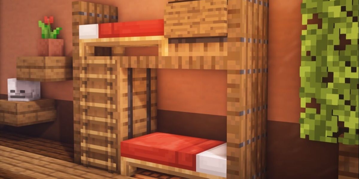 Make Bunk Beds Minecraft at Robert Demartino blog