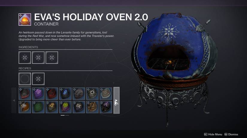 Destiny Cooking Destiny 2: The Dawning 2020 - New Baking Ingredients, Recipes, And How ...