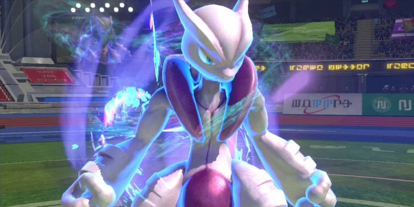 Mega Mewtwo X appears in this Pokken tournament