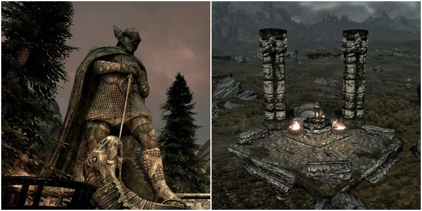 Skyrim The Real World Influence Behind The Nine Divines   Skryim Nine Divines 