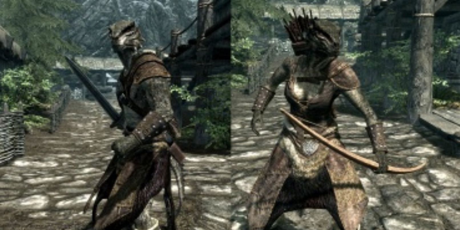 skyrim wolf race mods