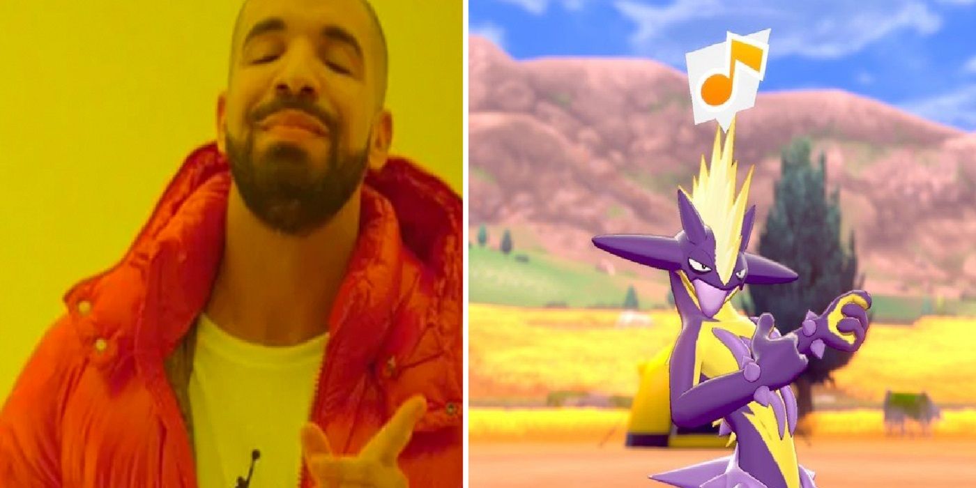 Someone Remade The Drake Meme With Toxtricity From Pokemon Sword Shield