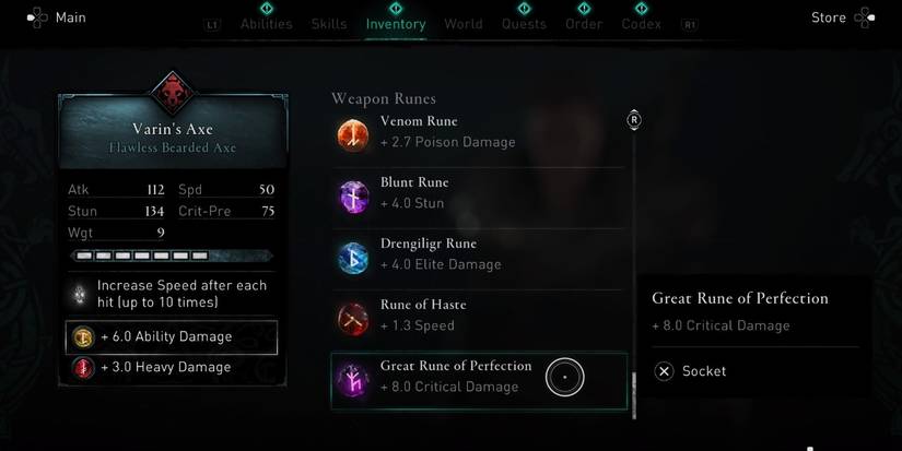 The Best Weapon Runes In Assassin's Creed Valhalla