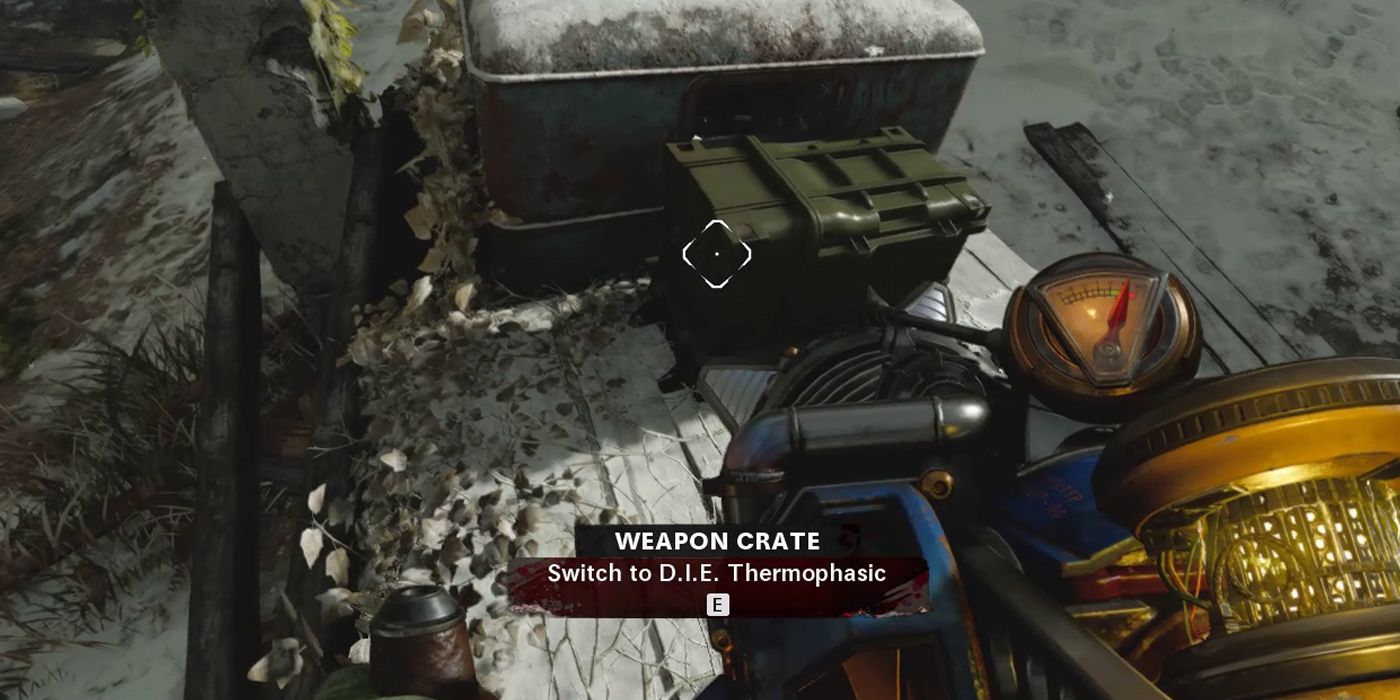 Call Of Duty Black Ops Cold War: Opening The Thermophasic Cannister Weapon Crate At Pond