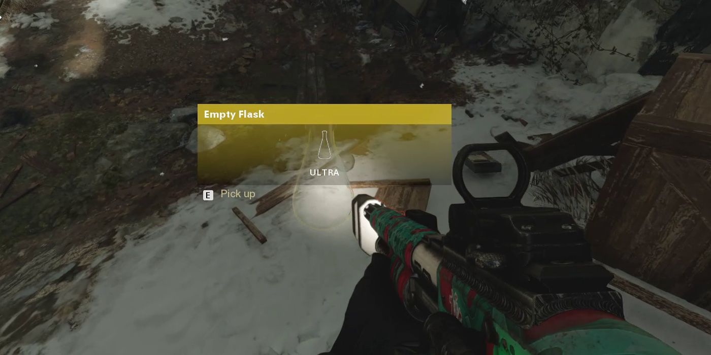 Call Of Duty Black Ops Cold War: Finding The Empty Flask On The Ground