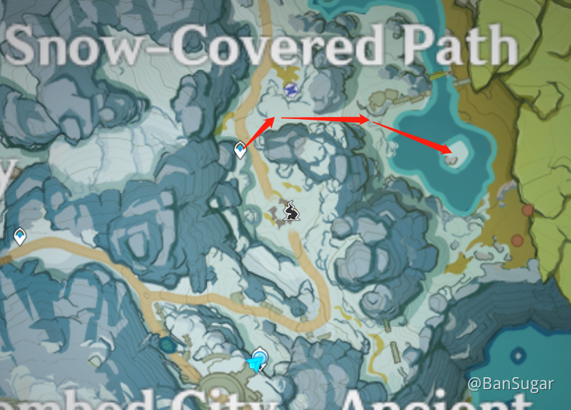 Genshin Impact: Dragonspine Treasure Box Locations