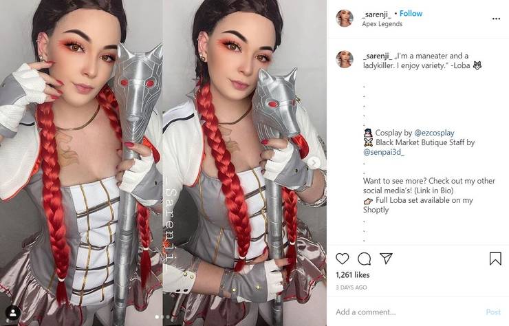 Apex Legends 10 Loba Cosplays That Prove She Is The Best Character Omgcosplay as iron spider (cosplay vs cosplayer). apex legends 10 loba cosplays that