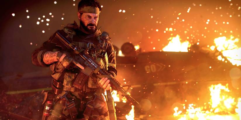 Call Of Duty Black Ops Cold War: Frank Woods Holding The M16