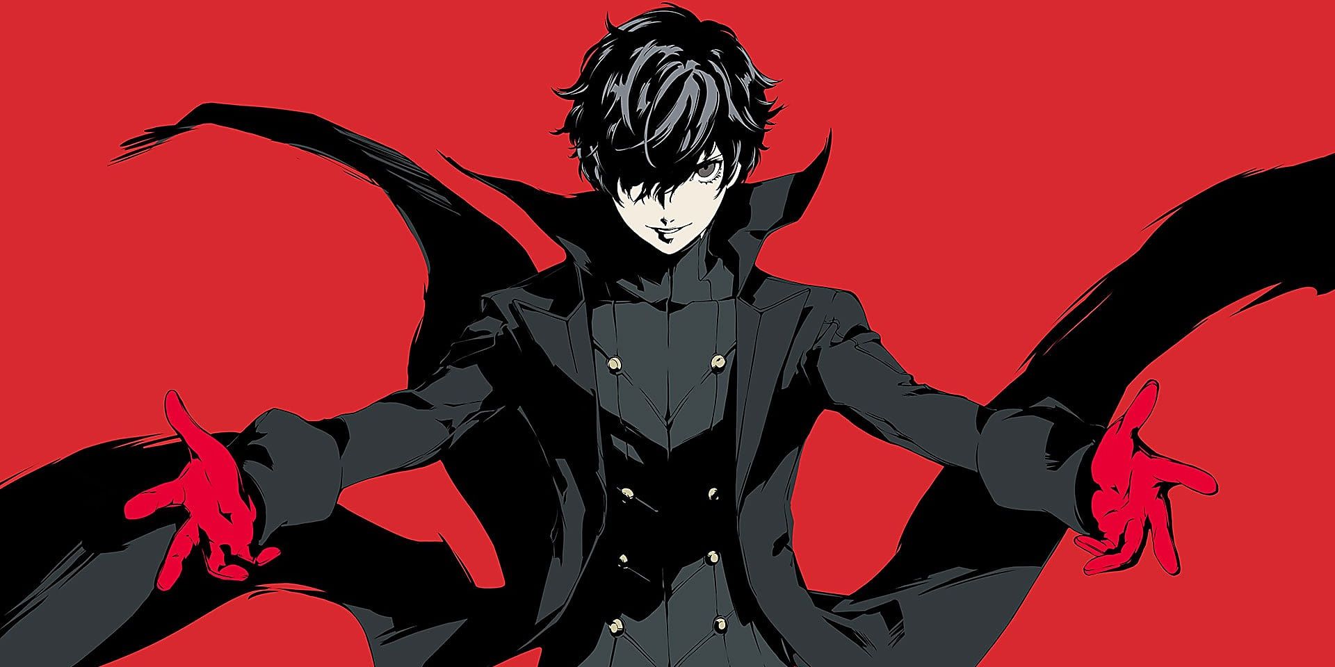 Persona 5 Royal - Joker holding his arms out