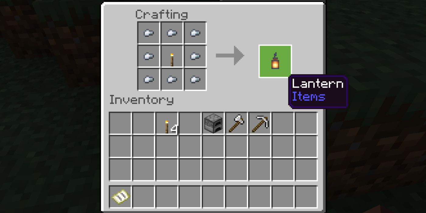 blue lantern minecraft