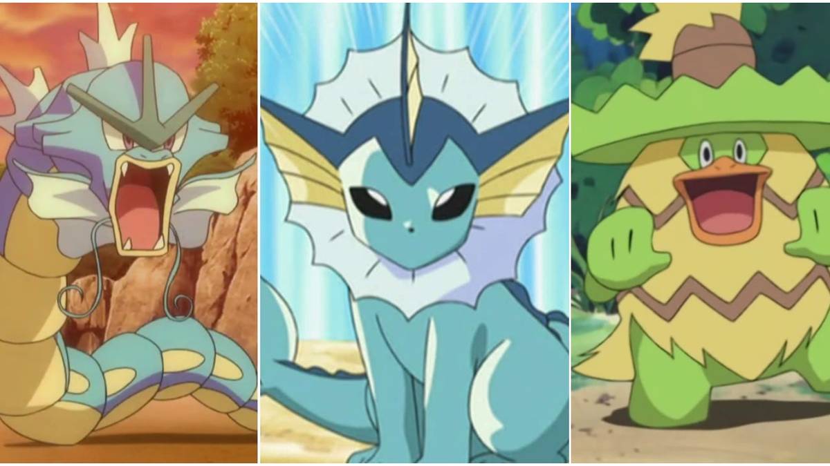 Pokemon: How To Create The Perfect Water-Type Team