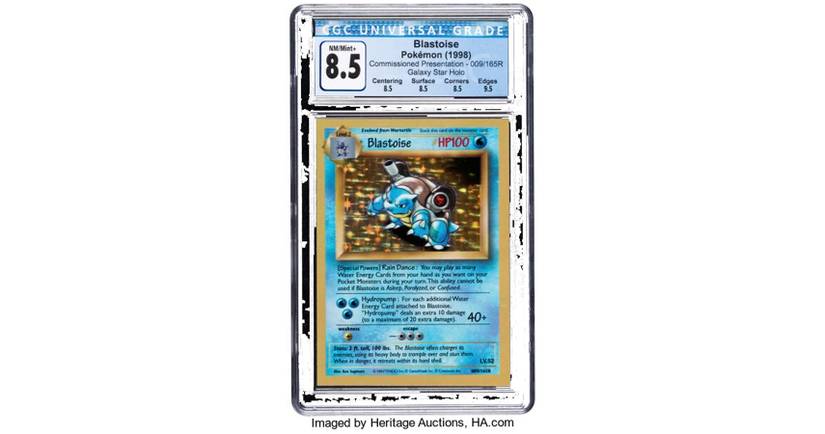 Rare Blastoise Pokmon Card Fetches Seller $360k Rare Blastoise Pokmon Card Fetches Seller $360k