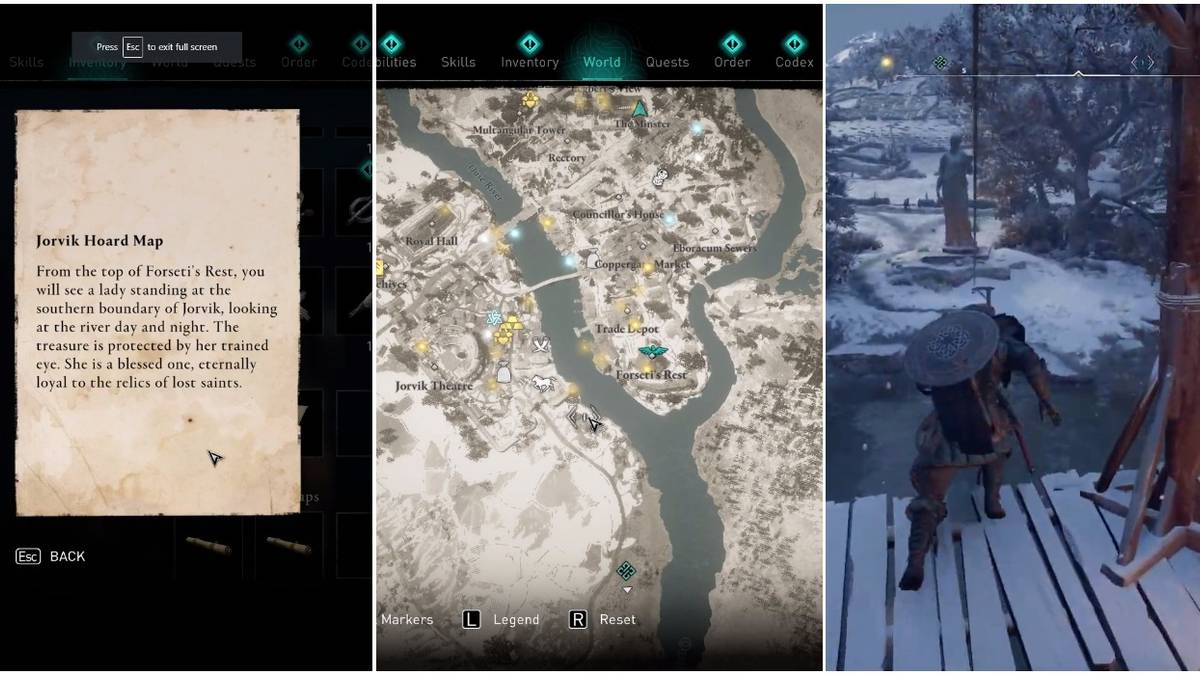 Assassin’s Creed Valhalla: All The Treasure Hoard Maps (& Where To Find ...