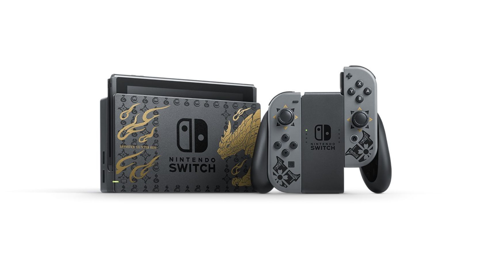 Monster Hunter バッテリー強化版　Switch ソフト付き Nintendo Switch「バッテリー持続時間が長くなった新モデル」の