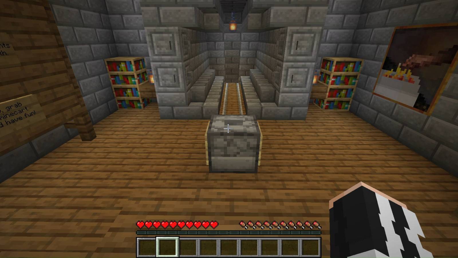 Someone Made An Amazing Minecart Ride Timeline of 2020 In Minecraft
