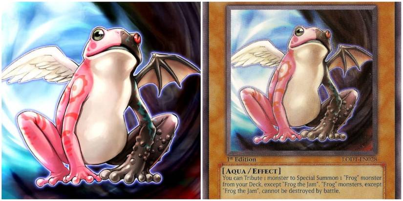 frog card yugioh Dupe Frog [CRMS-EN028] Common main image 0