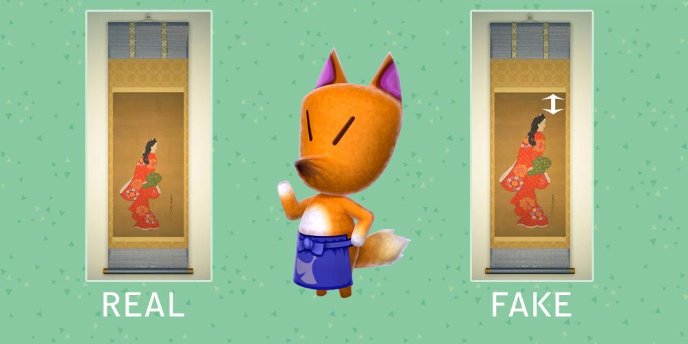 How To Tell Fake And Real Art Apart In Animal Crossing: New Horizons