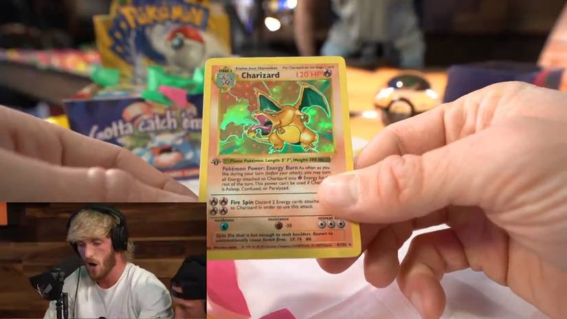 The $1 Million Logan Paul Box Break Pull Two 1st Edition Charizards and More The $1 Million Logan Paul Box Break Pull Two 1st Edition Charizards and More