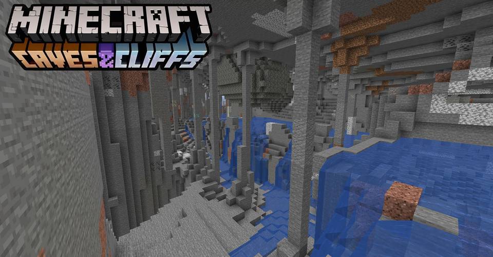Minecraft Snapshot Makes Cliffs Inside Of Caves Possible