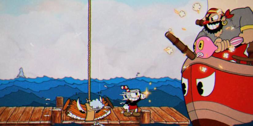 Cuphead: How To Beat Captain Brineybeard