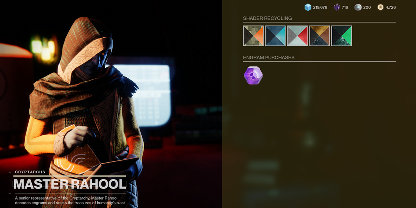 Destiny 2 Master Rahool