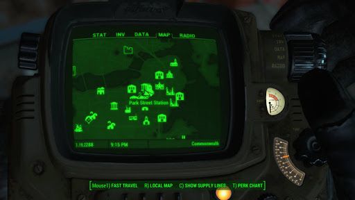 Карта кроватей fallout 4