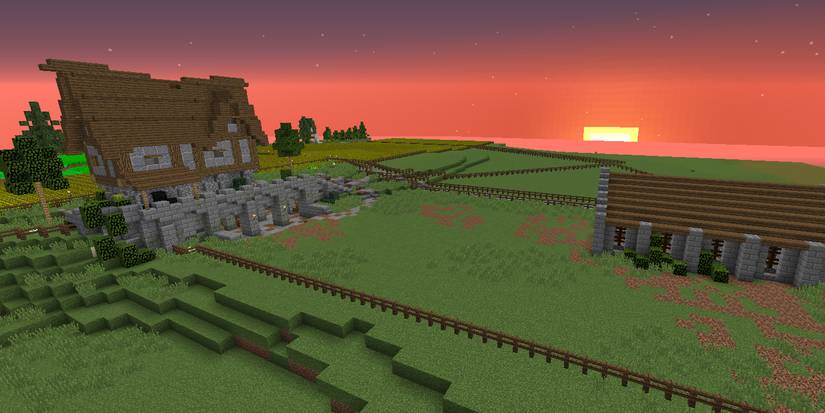 Minecraft: 10 Tips For Building Farms, Ranches, And Livestock Areas