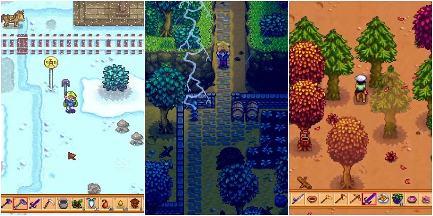 Stardew Valley Every Type Of Weather And Its Unique Effects