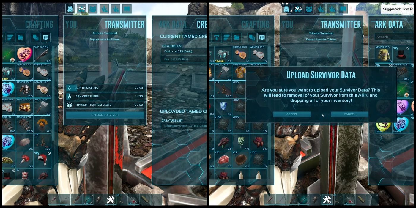 Ark Survival Evolved How To Transfer Your Character Data Between Servers Game Thought Com