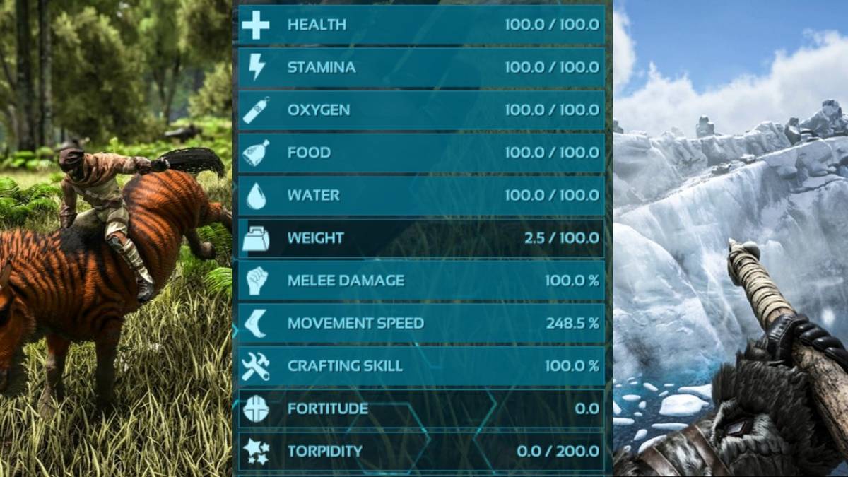 ARK Survival Evolved: Best Character Stats To Upgrade, Ranked