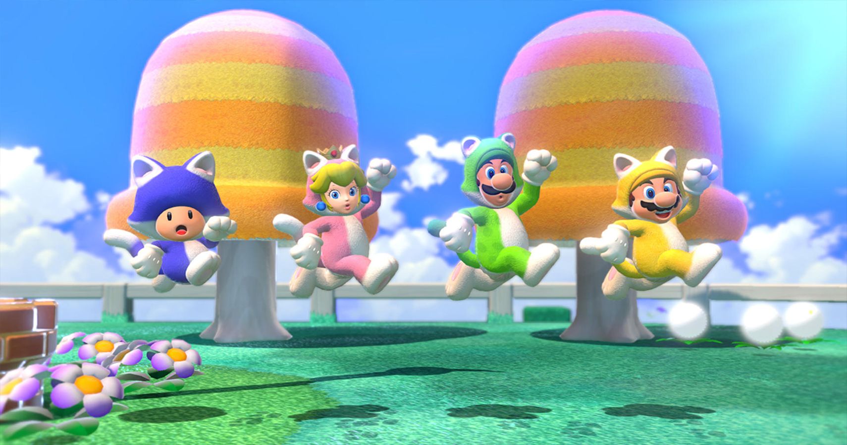 All World 3 Green Stars In Super Mario 3D World