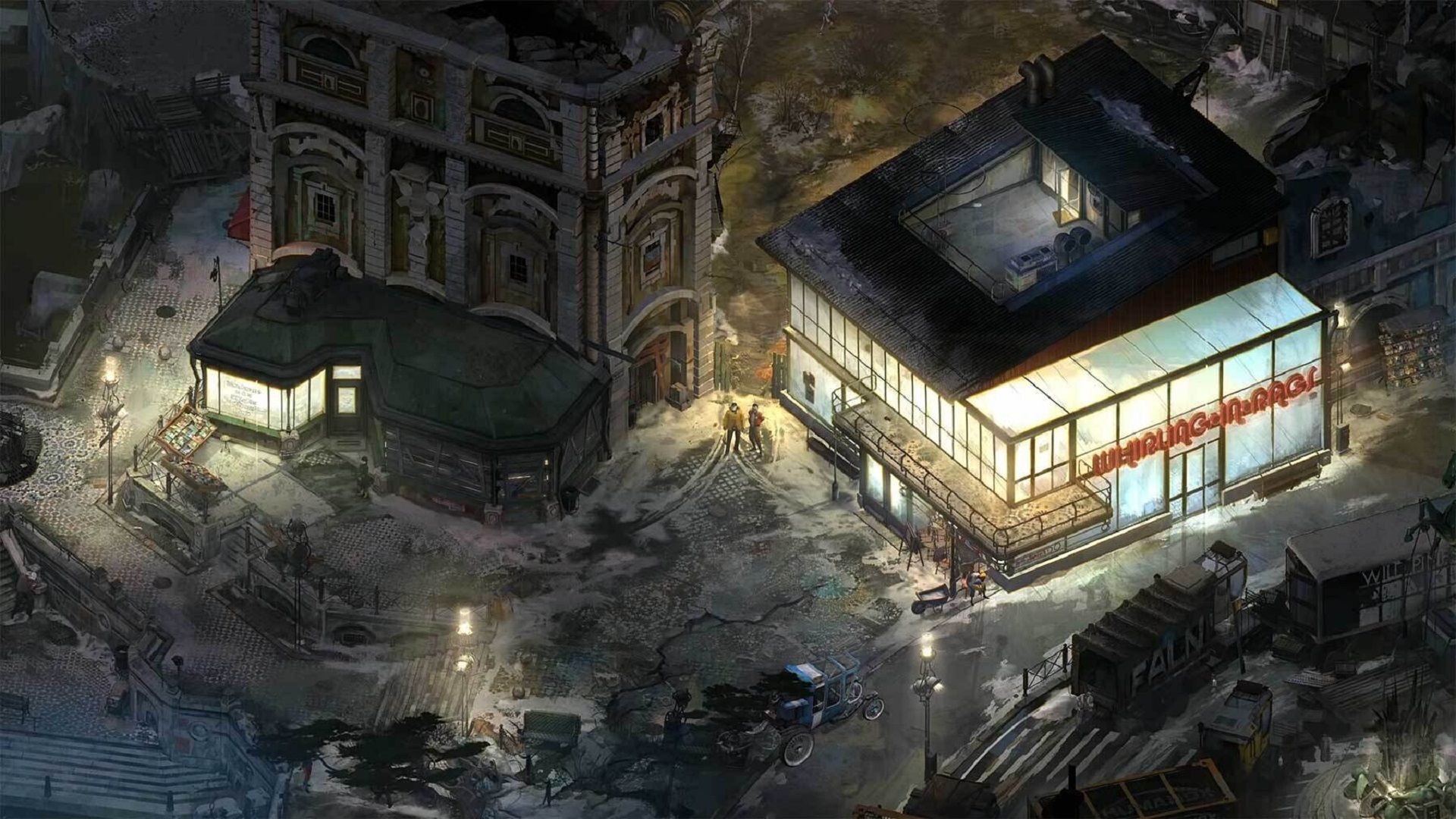 Disco elysium что нарисовать на стене