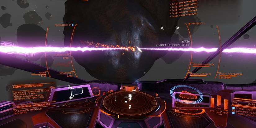 elite dangerous cockpit view