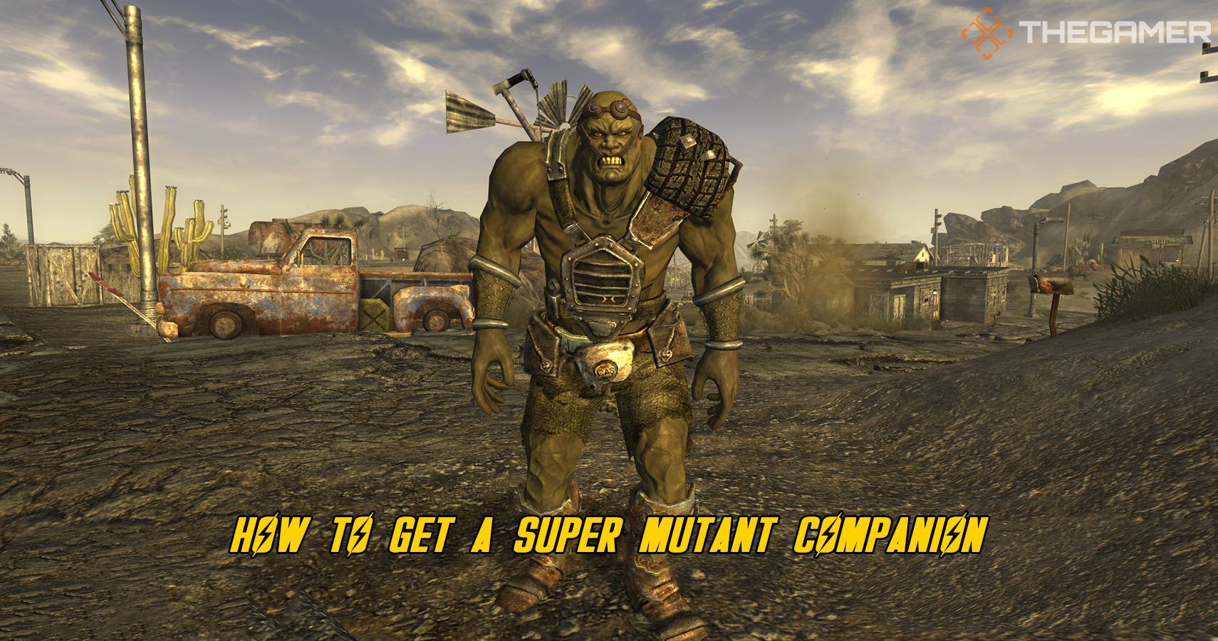 Fallout New Vegas How To Get A Super Mutant Companion