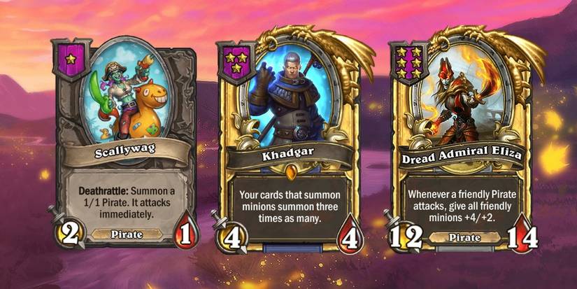Hearthstone Battlegrounds Khadgar Pirate