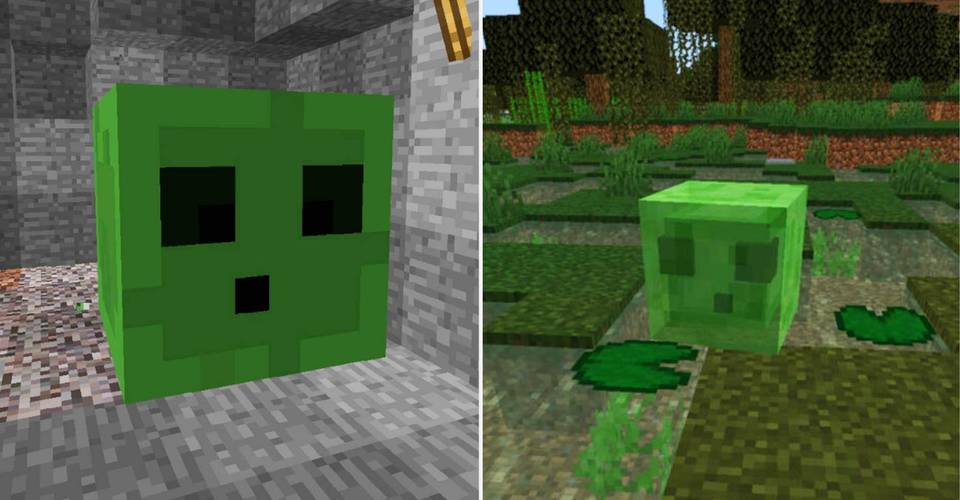 Minecraft Everything You Need To Know About Slimes Thegamer Minecraft Everything You Need To Know About Slimes Thegamer