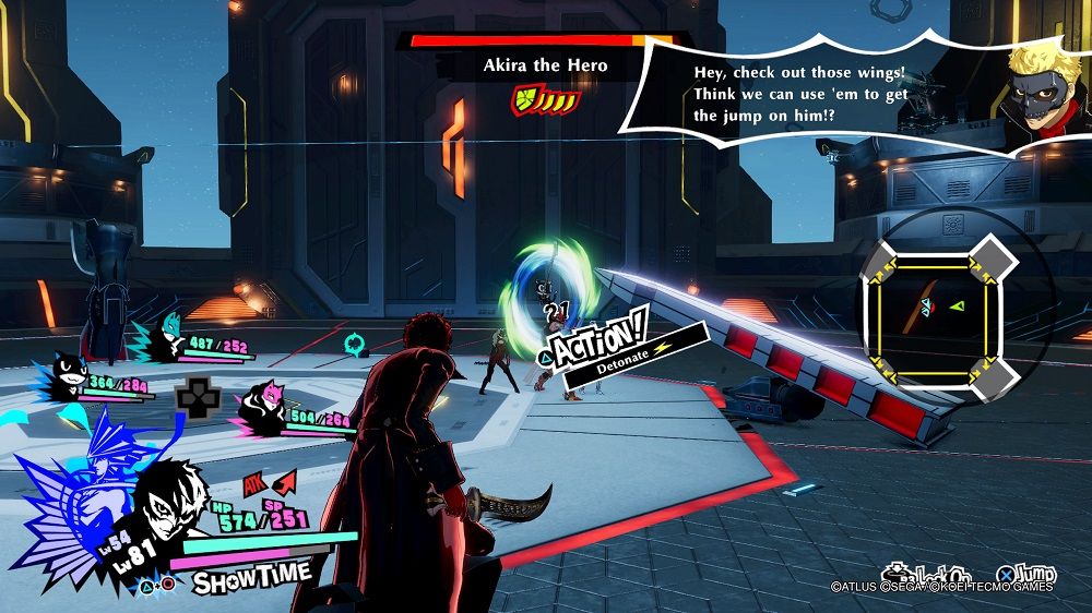 persona 5 strikers phantom dash