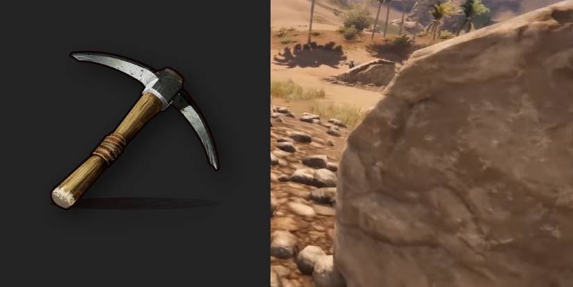 Pickaxe Wall Rust Guide Rust: 10 Best Tools To Get First