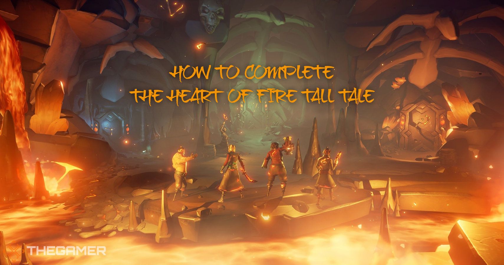 Sea of Thieves: How to Complete the Heart of Fire Tall Tale
