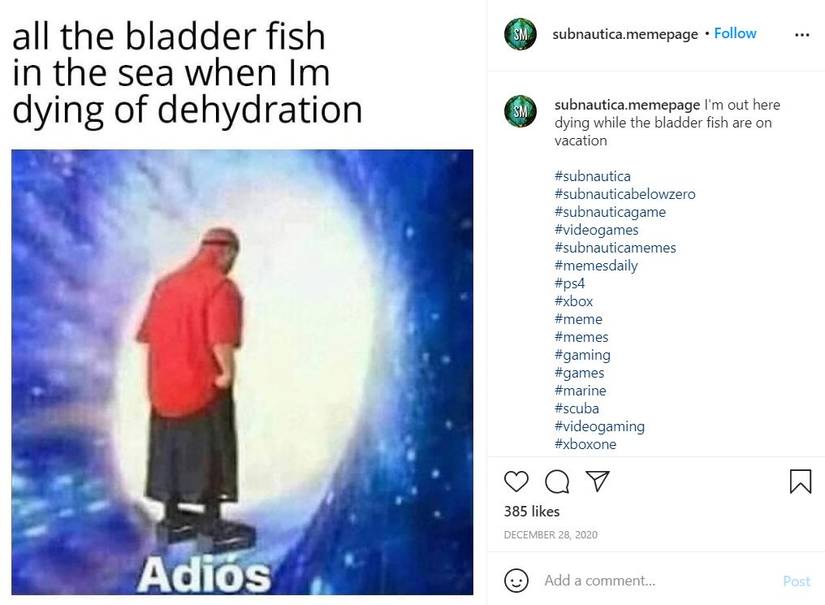 Subnautica: 10 Memes That Will Leave You Crying Of Laughter
