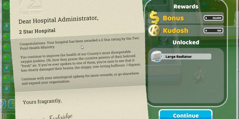 Two Point Hospital: How To Acquire More Kudosh
