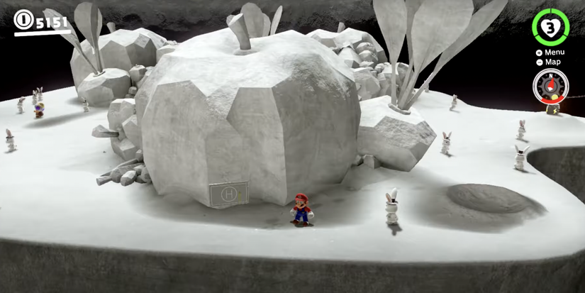 Mario near the Dark Side Hint Art 2